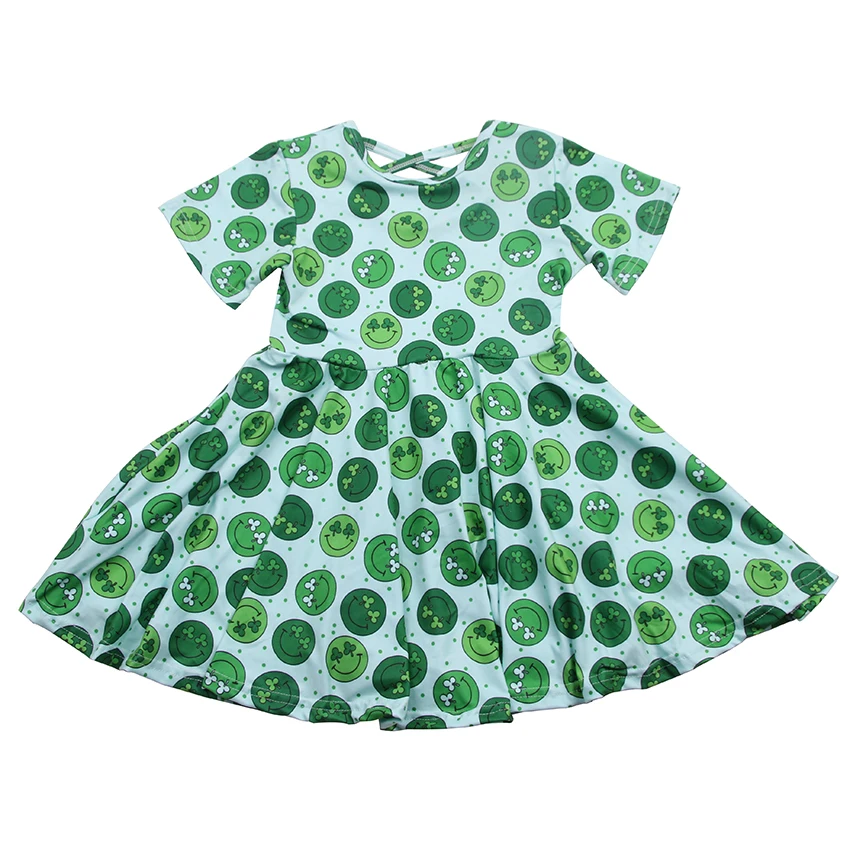 Детское платье с коротким рукавом