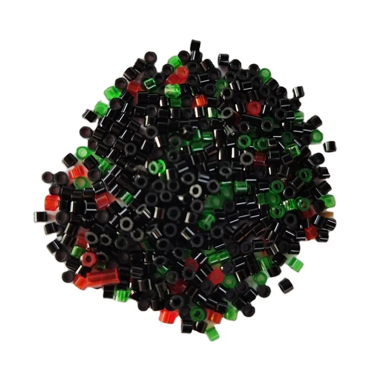 Manufacturer high quality low moq machine embroidery round glass beads
