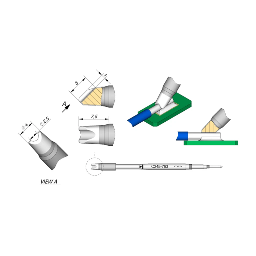 WEIDINGER Best Quality JBC Soldering Iron Tips Pin Connector With  Sleep And Sleep Mode In The Clipboard