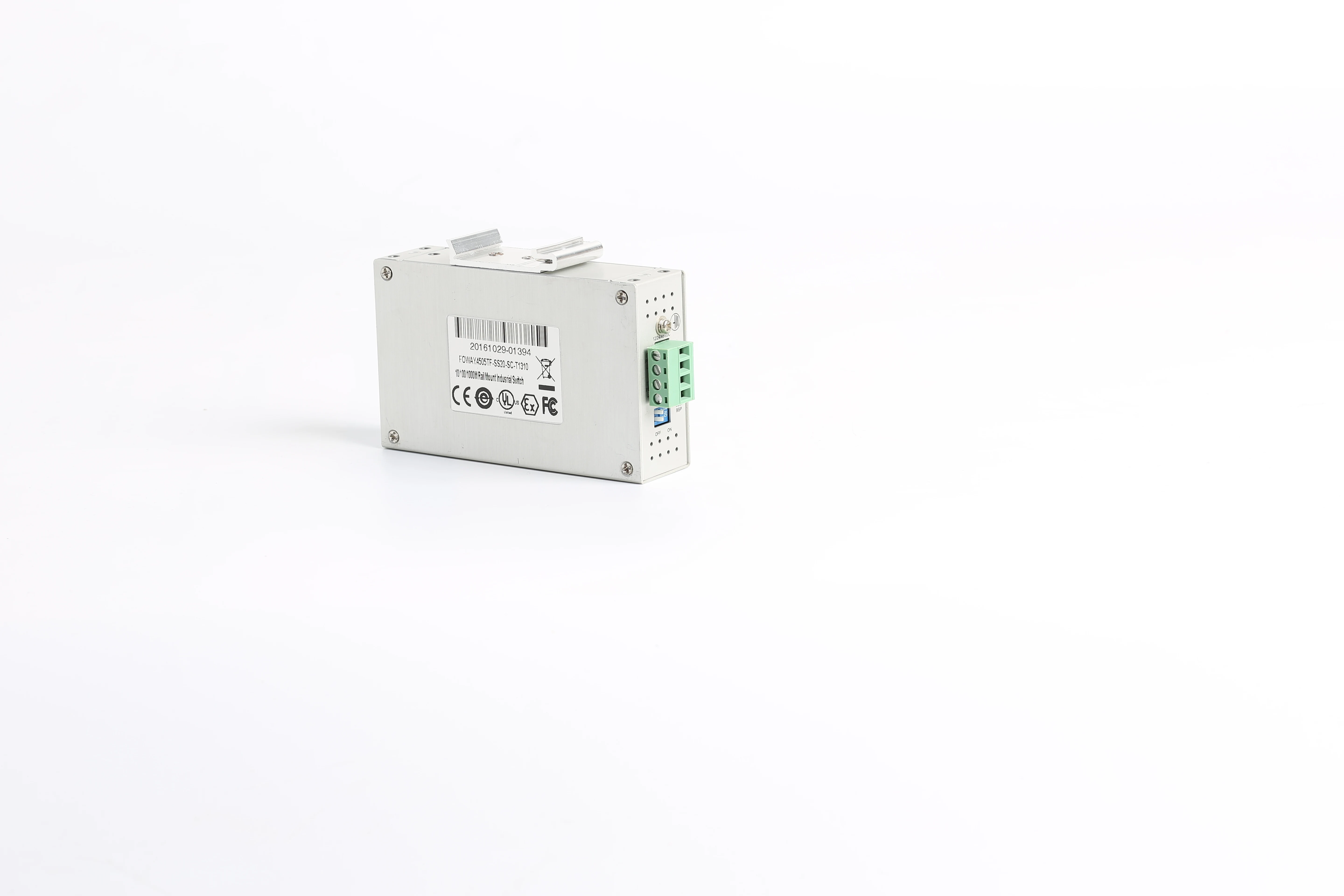 Гигабитный промышленной безопасности коммутатора Ethernet 10/100/1000 м 5-разъемное зарядное