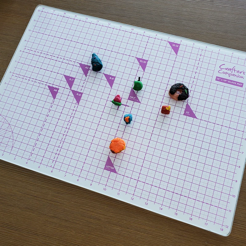 
Custom Large size glass cutting mat 