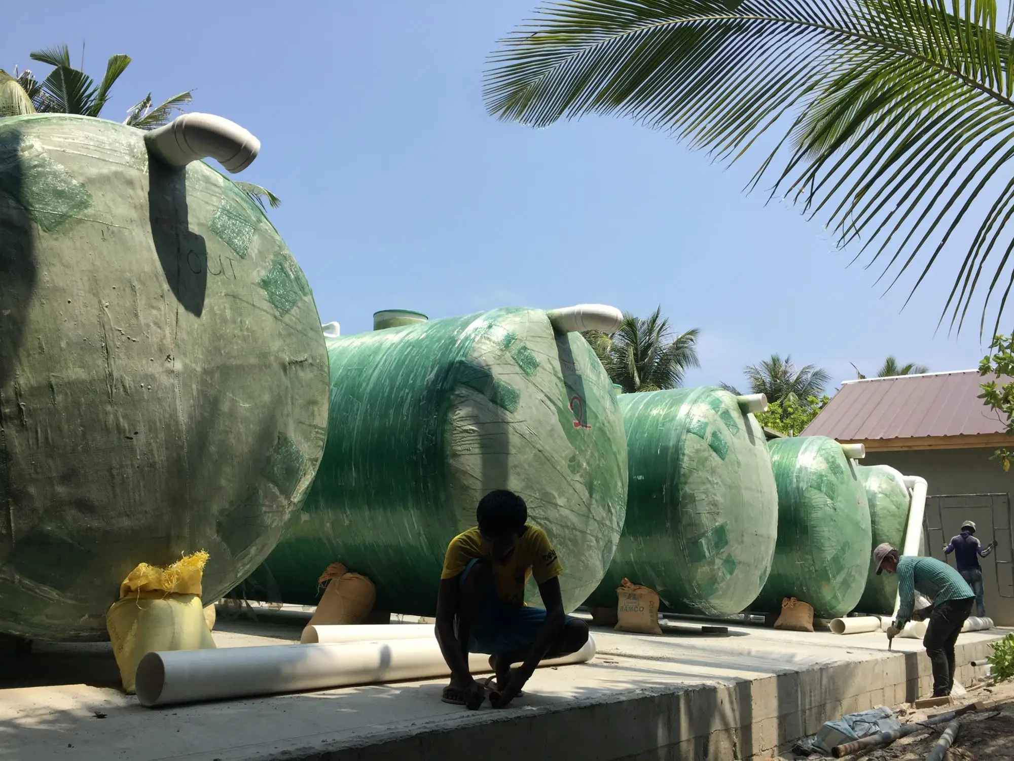 Domestic resort hotel food fruits industrial factory MBR MBBR biological packaged sewage treatment plant wastewater STP facility