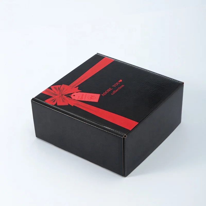 Custom Logo Kraft Shoes Box Tie Rope Recyclable Features Gold Foil Embossing Matt Lamination Vanishing UV Coating Printing