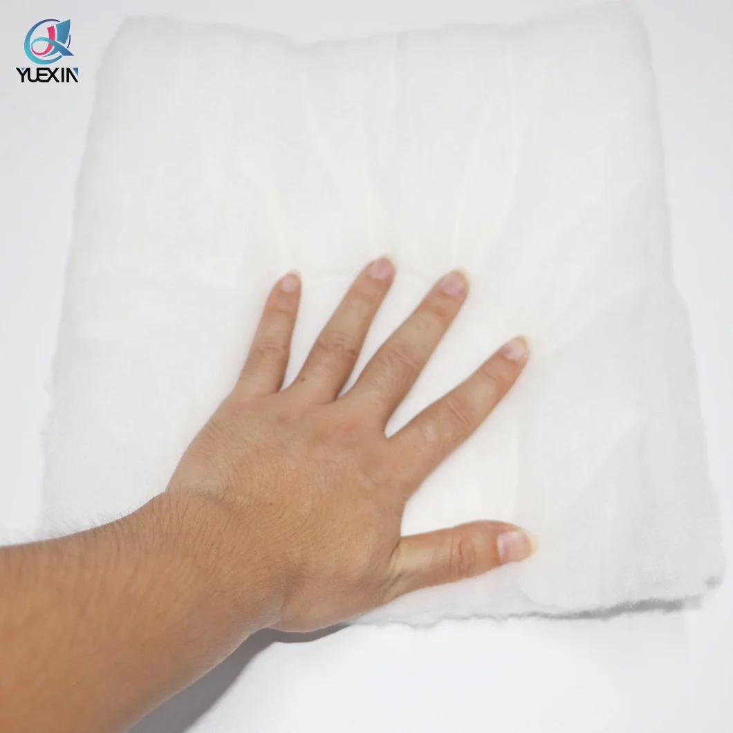 Premium Polyester Fiber  Breathable Insulation Washable Wadding for Comfortable Quilting Projects and Home Textile Creations