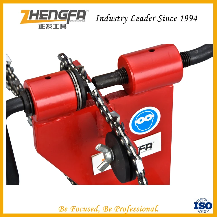 Цепной разбрызгиватель с роликом для лома цепи пилы и спиннера заклепками