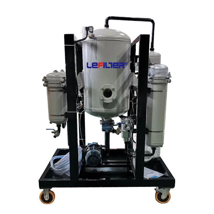 Portable Vacuum Oil Filter Machine to Transformer Oil Recycle Treatment