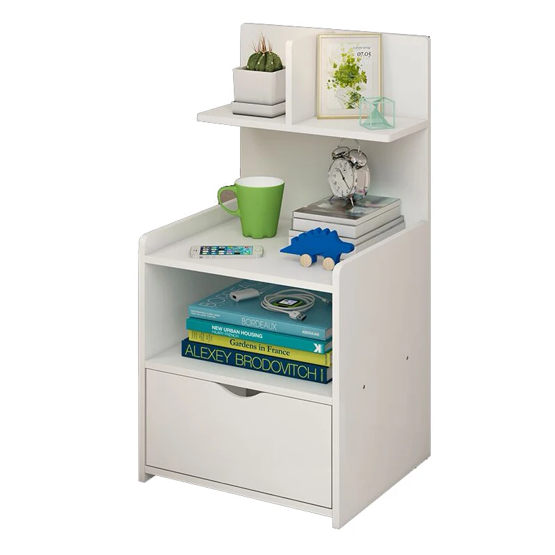 
W40*D25*H60cm/W32.5*D25.5*H60cm Side beige bedside table dimensions 