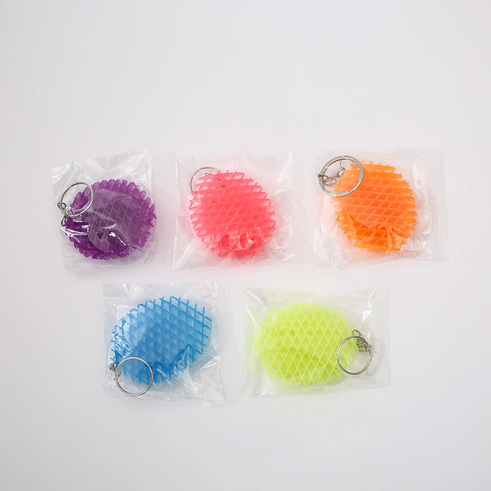 Retractable net toys for anxiety relief Pressure relief elastic deformation toy Multi-color mini elastic mesh