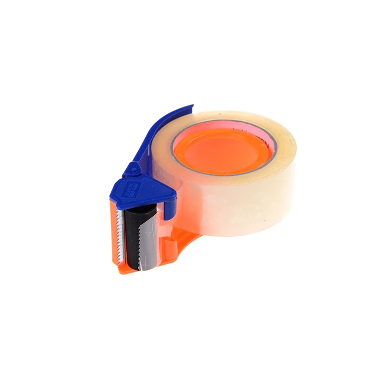 
2 Inch Plastic Packing Tape Dispenser Orange Handheld Packaging Tape Gun for Cartoon Sealing 