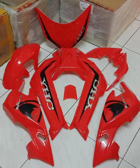 Electric motorcycle body systems motor bike spare plastic frame parts electric scooter plastic body parts motorcycle body frame