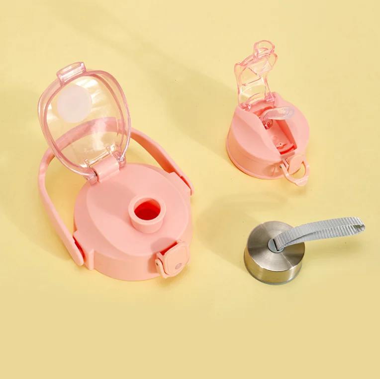 Leak Proof 3 Pcs In 1 Set 2L Half Gallon Time Marker Direct Drinking Plastic Sport Gym Water Bottles Set Of 3 With Straw