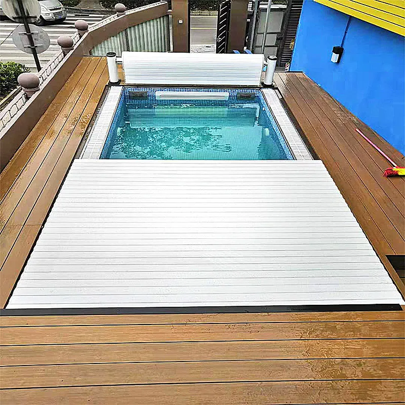 Wholesale Sliding Deck Swimming Pool Cover Enclosure Telescopic & Accessories