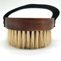 WELLRICH Wooden Body Brushes,Naturally Exfoliates Dead Skin,Body Scrubber Suitable for All Kinds of Skin