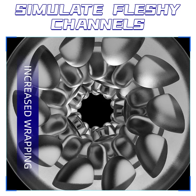 Male Masturbatores Vibrator Intelligent Control 7 Rotating And Sucking Fully Waterproof Simulate Fleshy Channels Masturbator