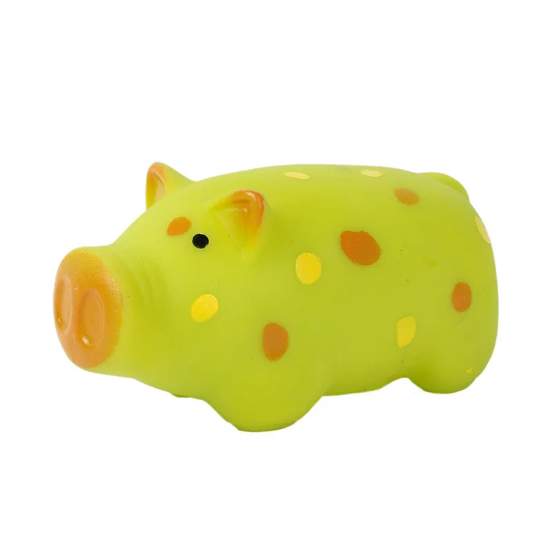 Wholesale Price Plastic Boar Pig Squeak Durable Chew Toy Cute Pet Interactive Toy For Dogs Good Quality Pet Toys