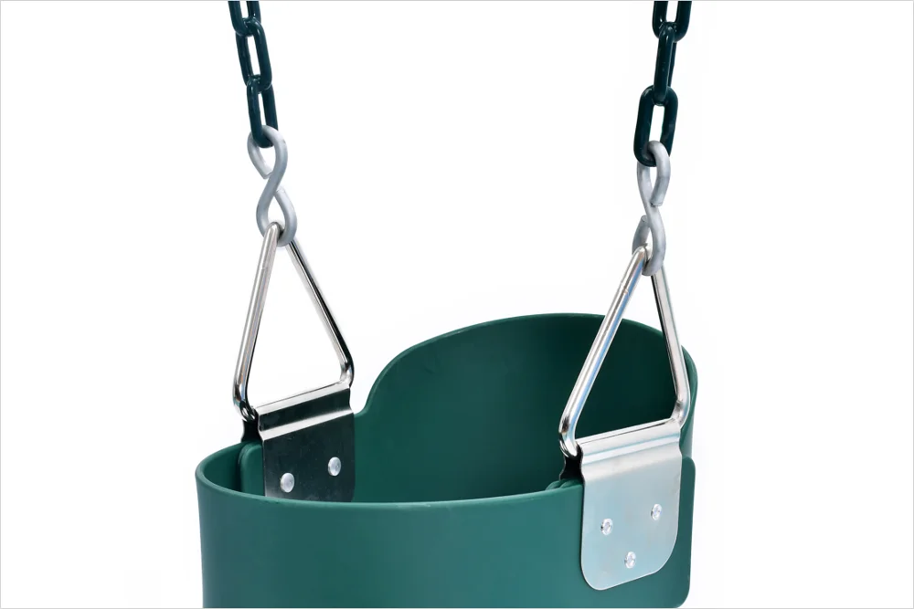Manufacture Full bucket cheap safe swing for garden can be customized hanging swing