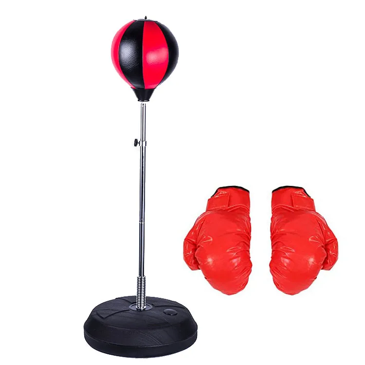 Free Standing Boxing Punching Ball Set Reflex Boxing Ball With Adjustable Height