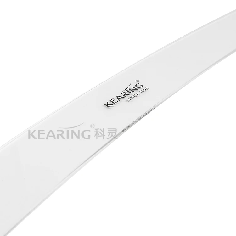 Kearing clear acrylic french curve pattern making and fashion design ruler for drawing irregular curves PM1315