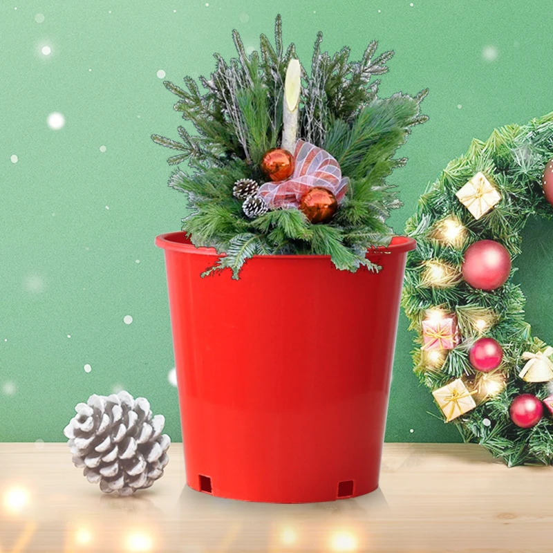 6 Gallon Plastic Hard Seeding Nursery Celebration Tree Pots