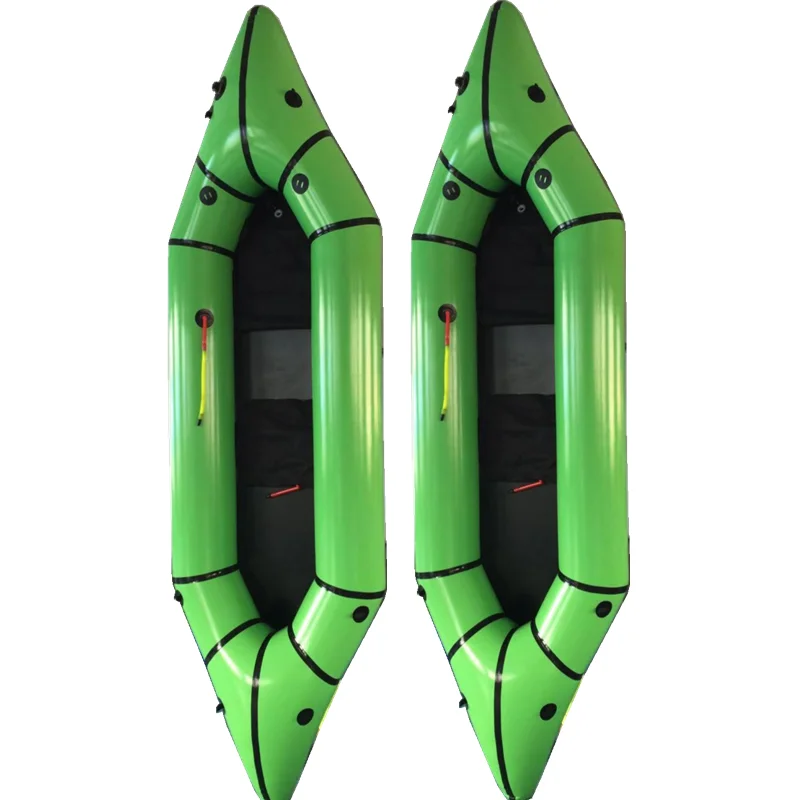 China Best Supplier Frontier Inflatable Doluble Person Ultralight TPU pas cher Packraft/Fishing Boat