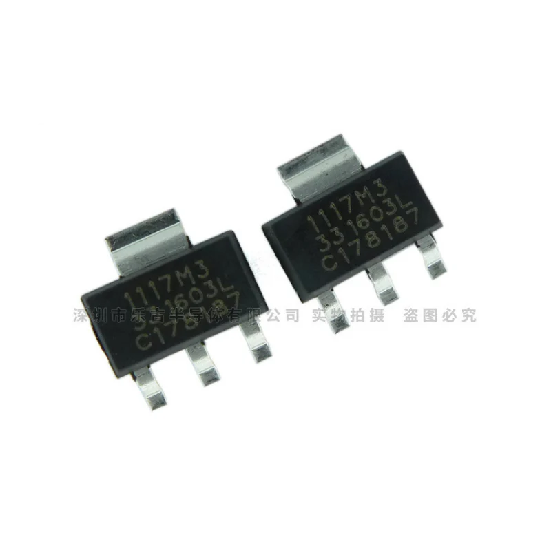 New original LDO Voltage Regulators SPX1117M3-3.3V 1117M3 SOT-223 IC Chip SPX1117M3-L-3-3/TR