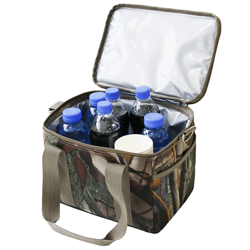 Large Tactical Insulated Cooler Bag Durable School Lunch Pail Work Office Travel Thermal Lunch Tote