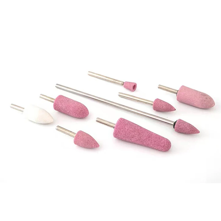 Surface Grinding Aluminum Oxide Round Mounted Points Abrasive Tools Polishing Grinding