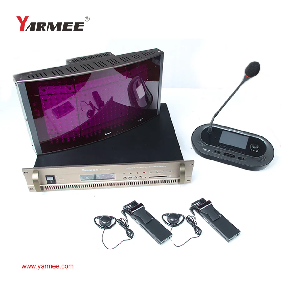 International events/presentation/congress/seminar wireless digital design IR simultaneous interpretation system