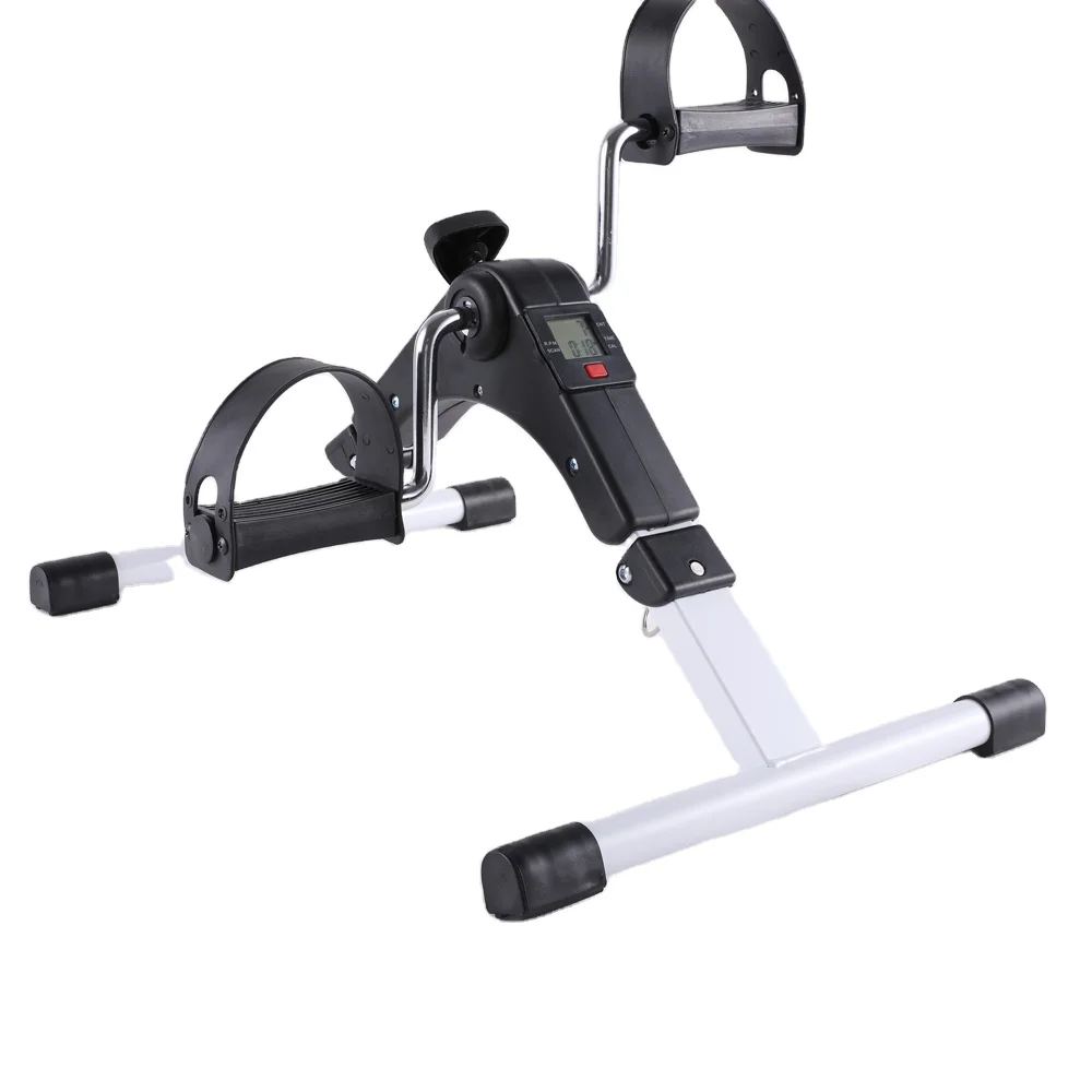 Steel Mini Leg Exercise Bike Indoor Gym Trainer Mini Pedal Cycle Exercise Bike With Digital Counter