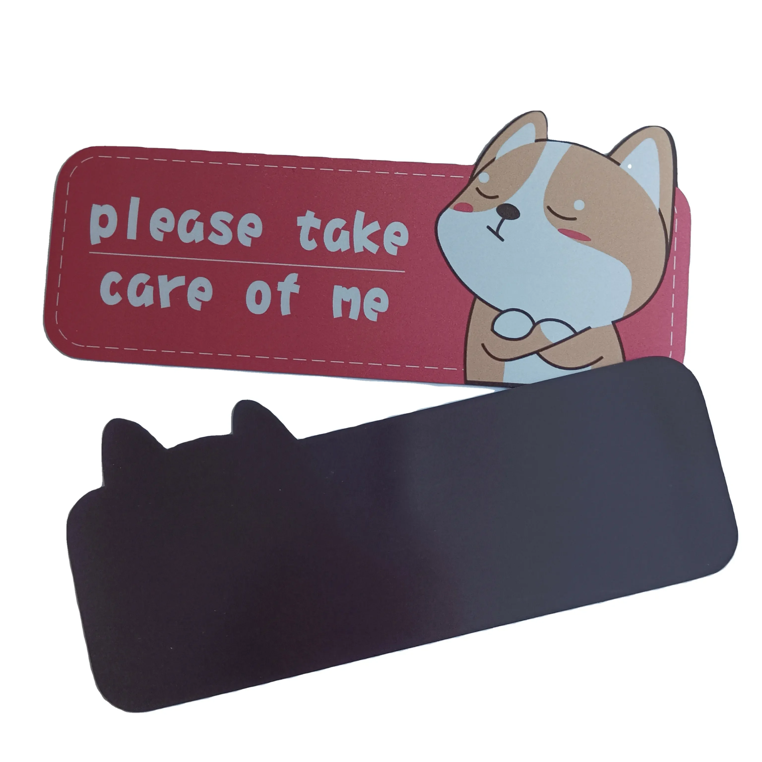 Custom Removable Vehicle Bumper Decal Magnet Sign Car Reflective Sticker