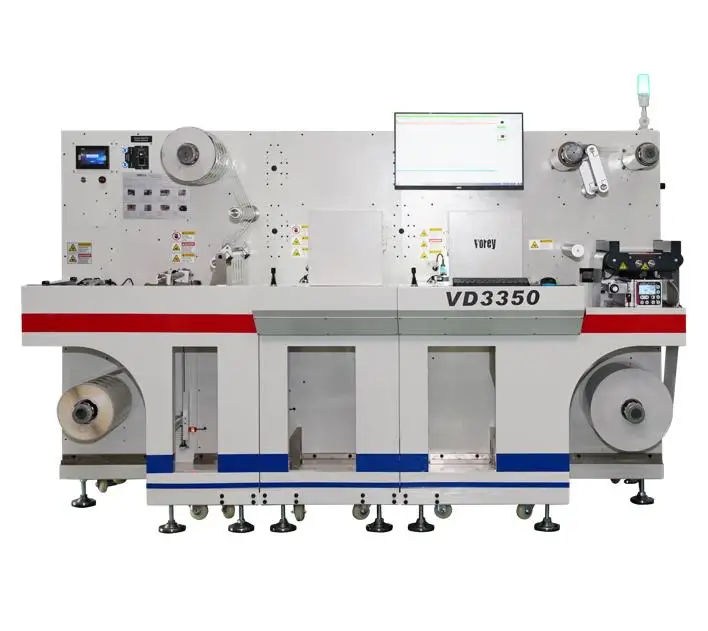 2 STATIONS VD3350 DIGITAL DIE CUTTING MACHINE