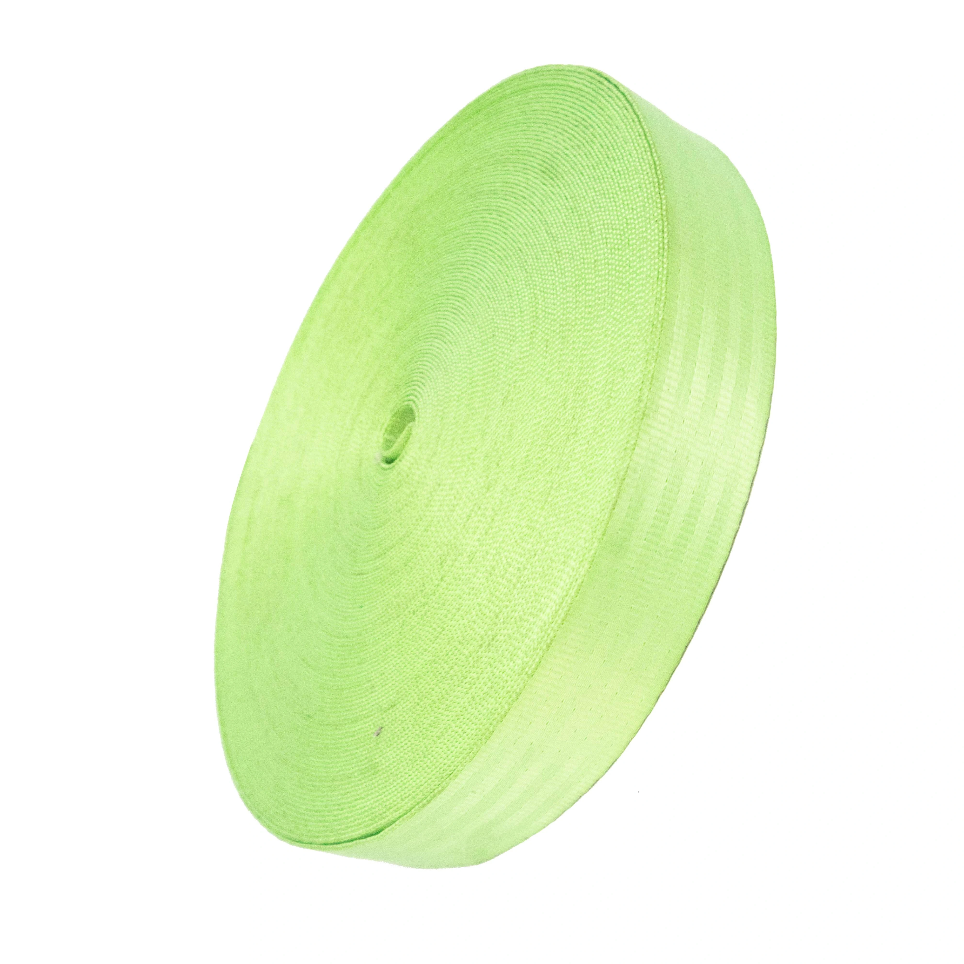 Custom Size 25MM-50MM High Strength 100% Polyester Yarn Colorful Webbing Tape for Weaving for 3t-10t Made in Vietnam