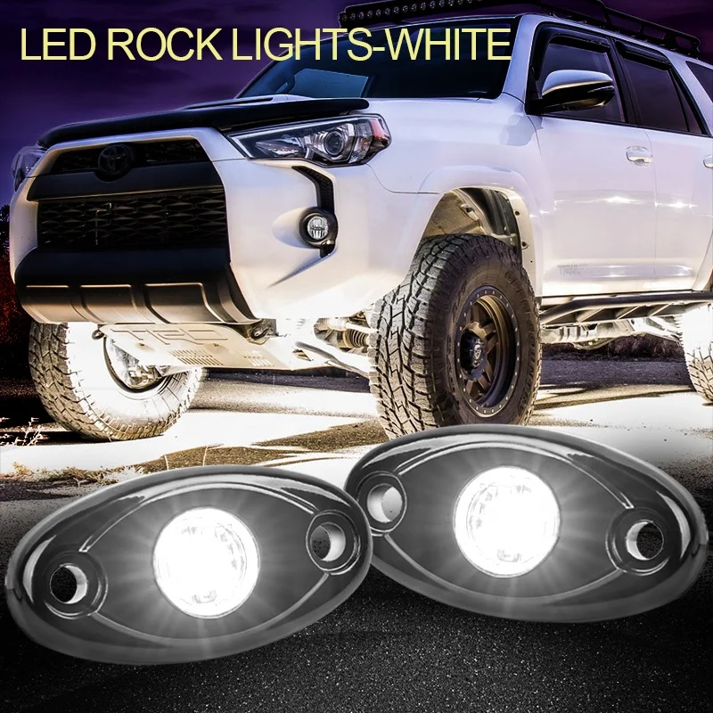 OVOVS Auto Lighting Systems Car Led Lamp White Pink Yellow Green Blue Under Neon Lights Cars Rock Light