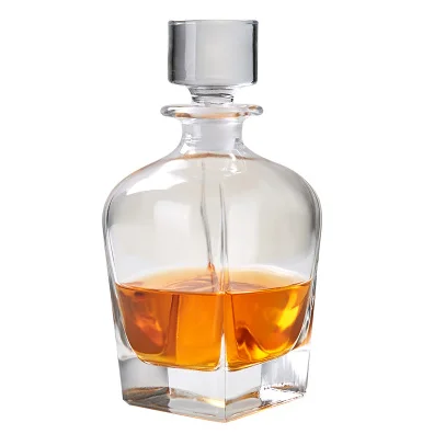 Fancy Custom Empty 250ml 450ml 750ml 1L Whisky Brandy Vodka Decanter Alcohol liquor Wine Glass Bottle
