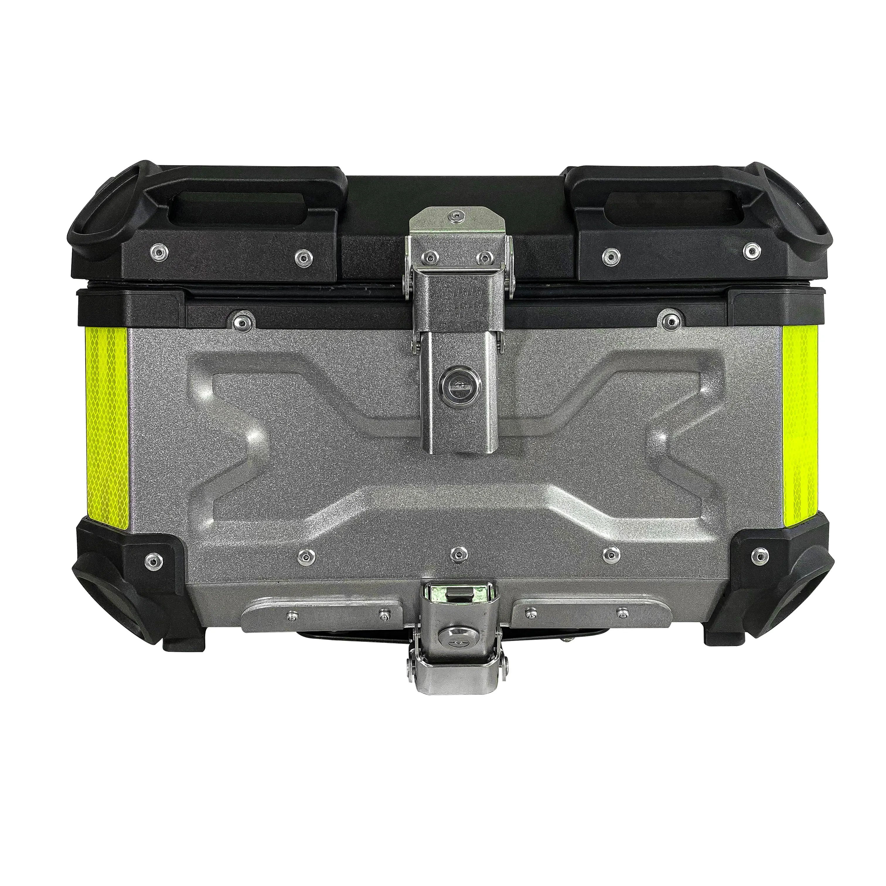 New 35L motorcycle accessory Alloy Aluminum top box motorcycle box aluminum motorcycle top box