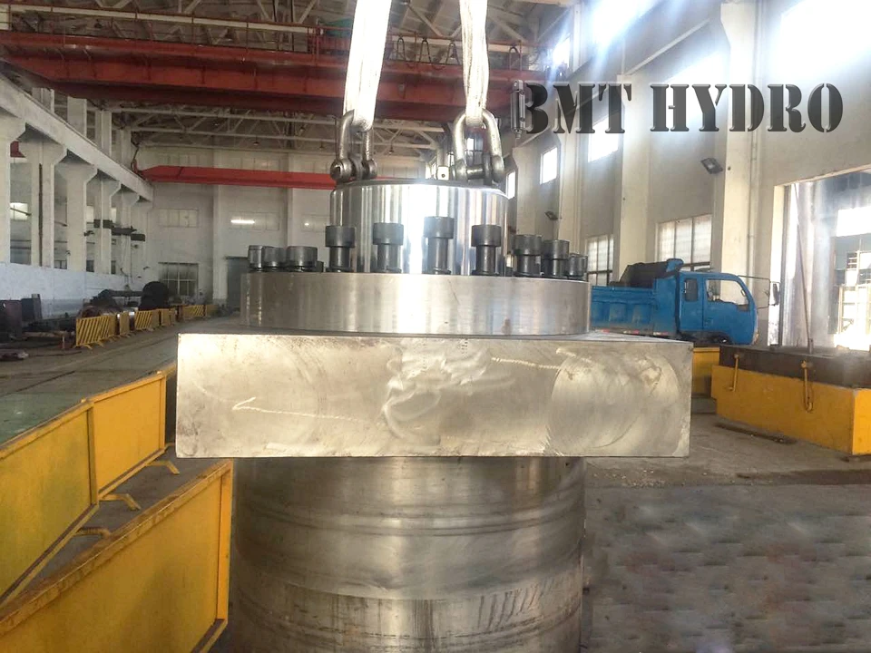 Double Acting Hollow Plunger Hydraulic Cylinder Heavy Duty