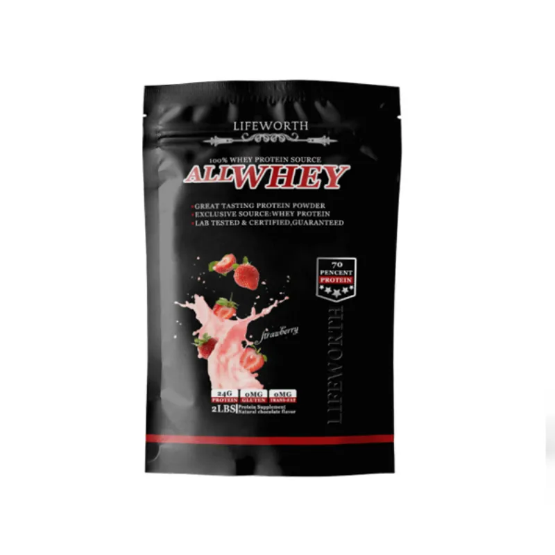 Lifeworth сывороточный протеиновый порошок с ароматом масла, Собственная торговая марка, золотой стандарт