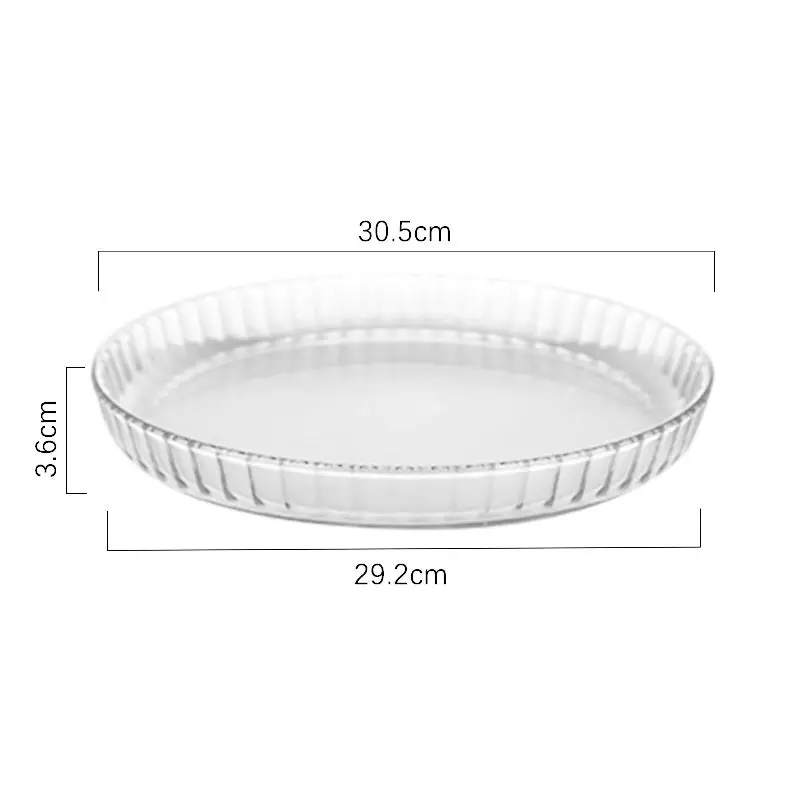 Factory Direct Price Glass Bakeware Rectangular Pyrex Glass Bakeware