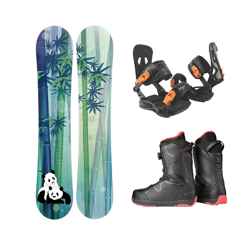 factory direct supply custom snowboard skis set