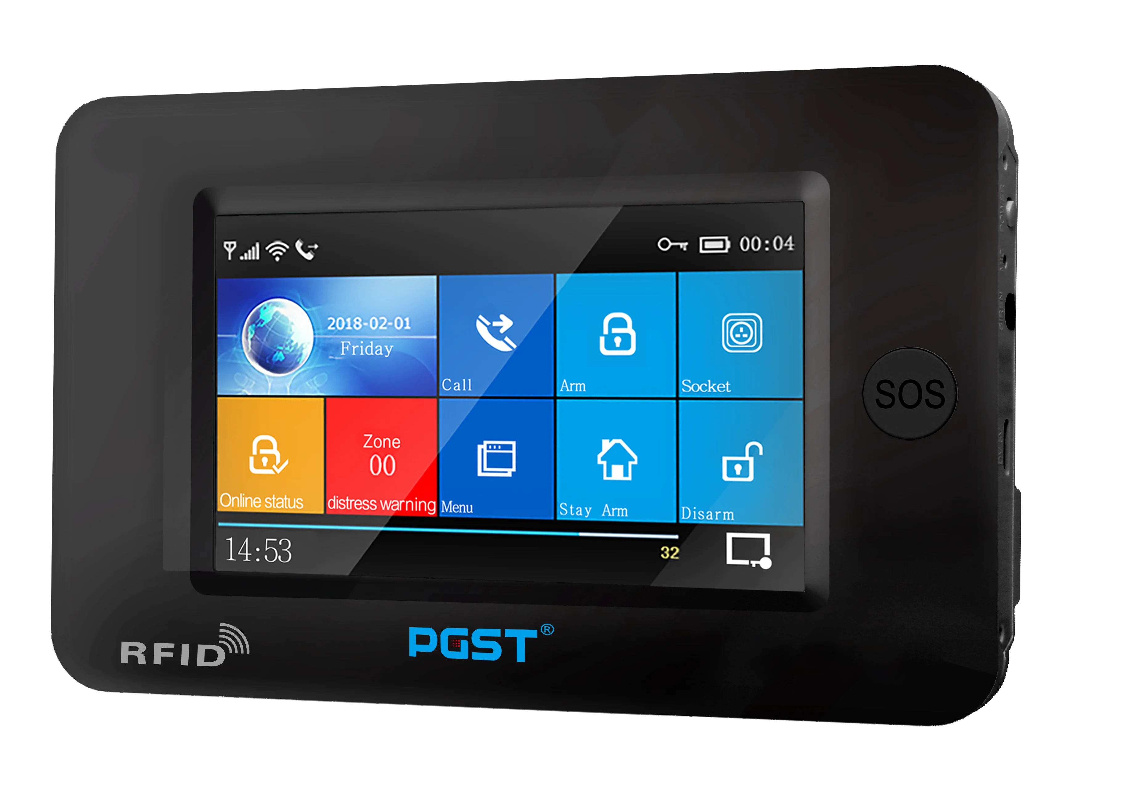 Cellular 4G GSM/wifi Alarm System   WIFI/GSM/GPRS