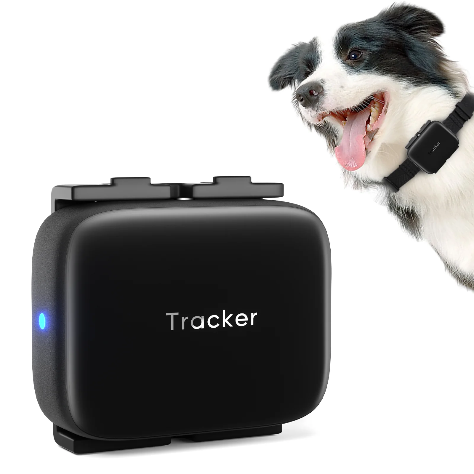 Very small size Pet gps tracker Dog Mini Pet GPS Locator With Collar Pet activity tracker