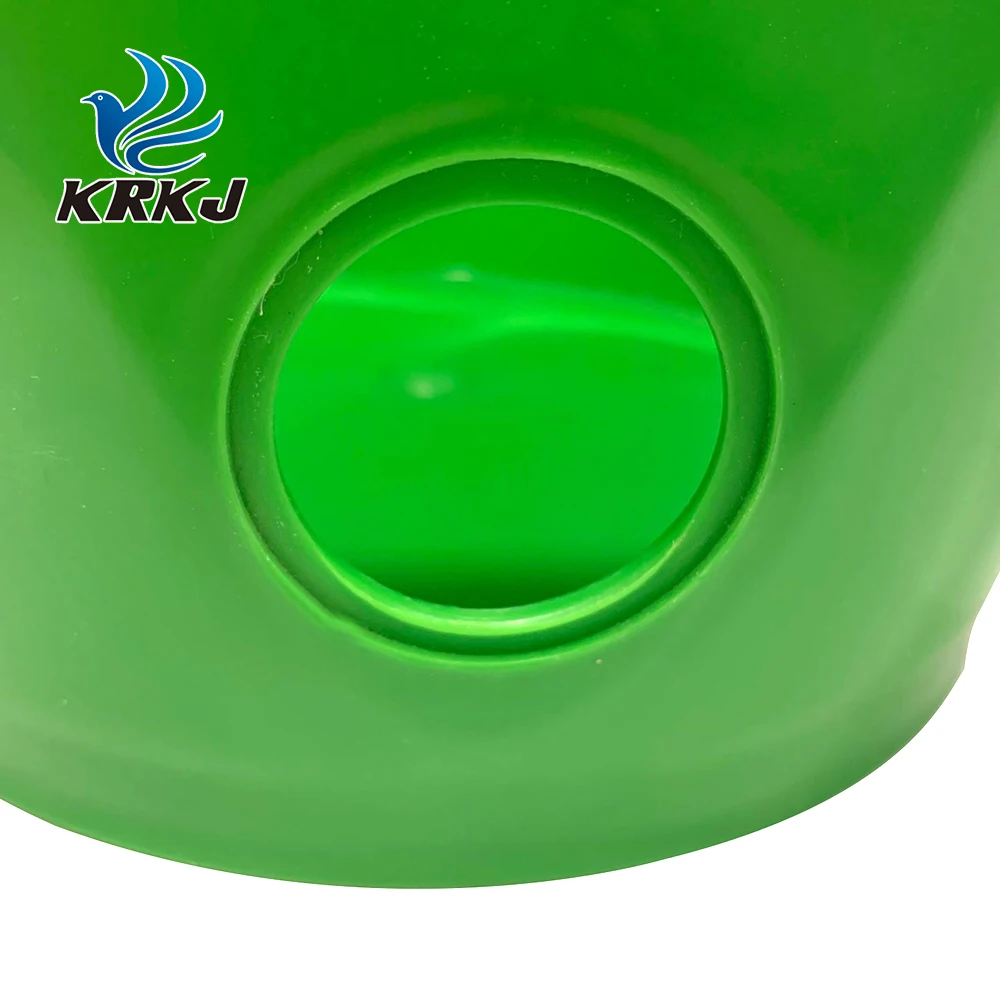 Cettia KD960 8L livestock animal milk bucket calf feeder with teats for cow or horse feeding