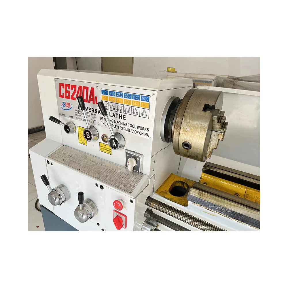 C6240A 1500 полуавтоматическая горизонтальная heavy duty металлический ручной токарный станок