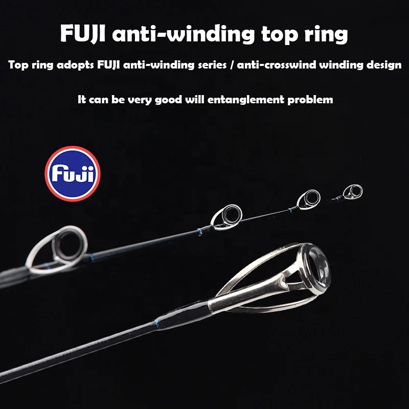 RISING FUJI Guide Ring FUJI Reel Seat 2.43m 2.58m High Carbon Blank Cast Heavy Popper Jigging Fishing Surf Rods