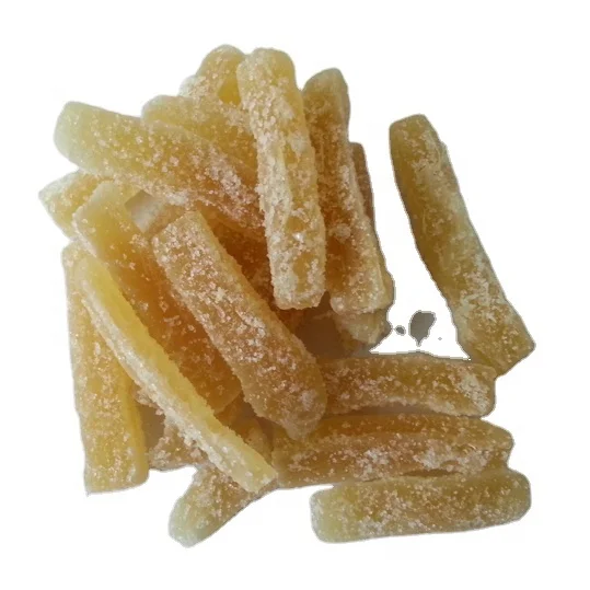 
Healthy Food Crystallized (Sugared) Ginger Cube/Dice/Slice/Strip 