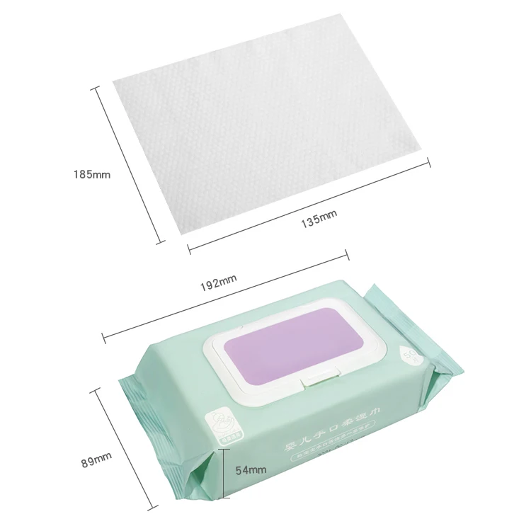 Face Mini Wet Wipe Tissue Small Single Pack Disposable Refreshing Eco Wet Towel for Man