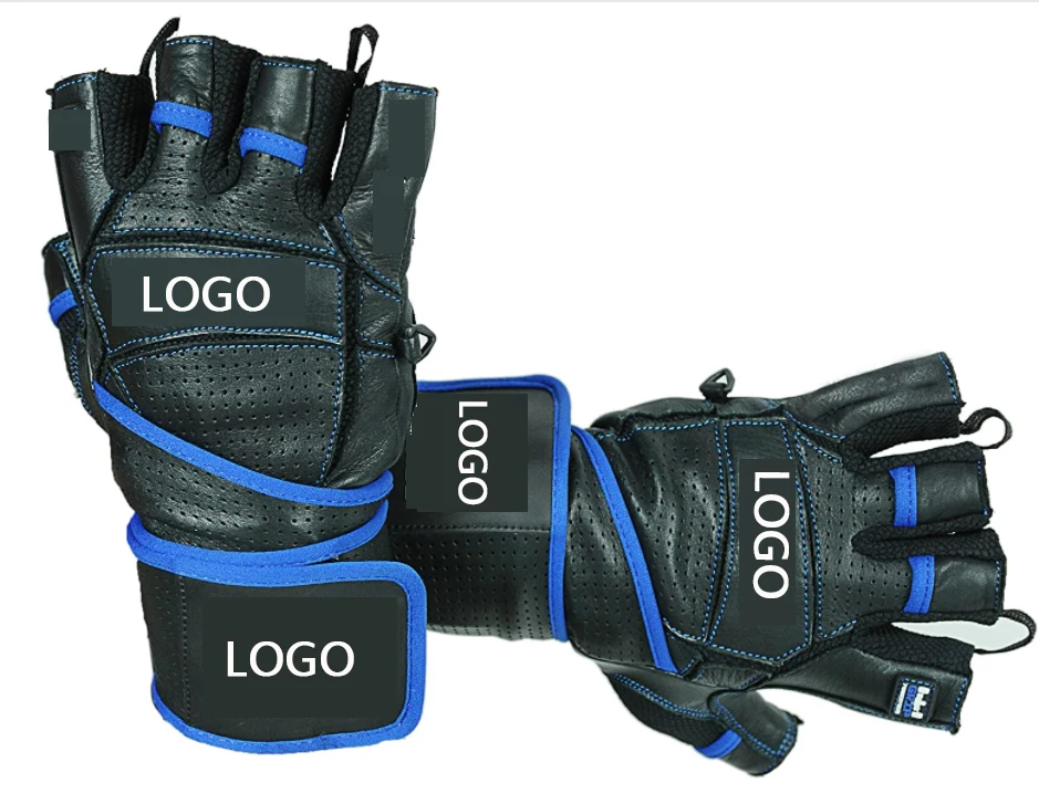 manufacturers 2020 fashion fitness gym gloves adjustable workout leather half finger crossfit weightlifting gloves