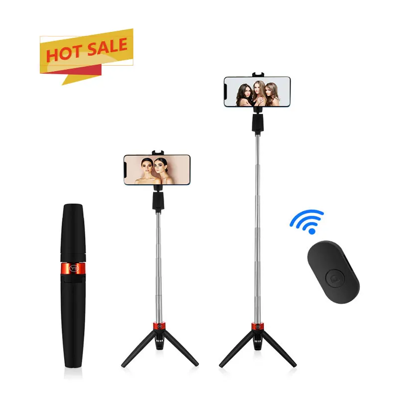 
2020 Flexible Expandable 3 In 1 XT09 Wireless Remote Controller Shutter Tripod Selfie Stick For Smartphone 