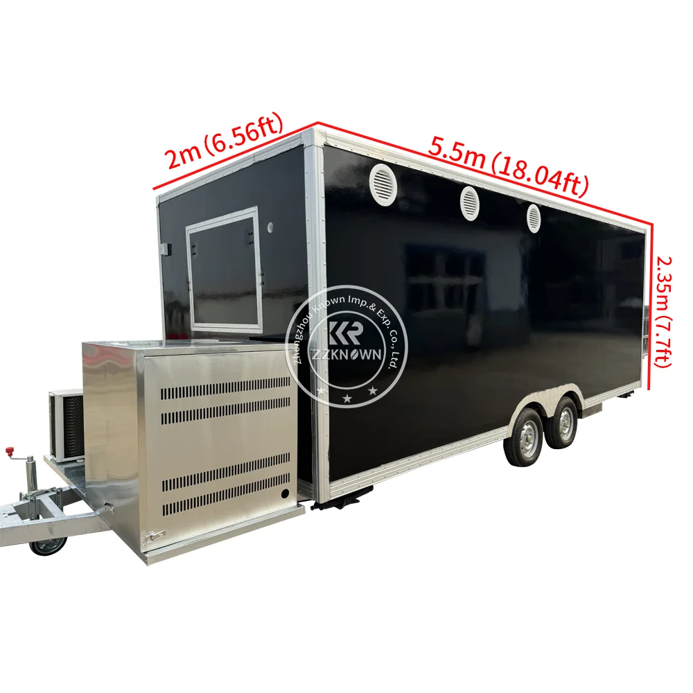 2024 New Design Fashionable Taco Food Truck For Coffee Machine Triporteur Food Truck Multifunctional Food Cart Truck