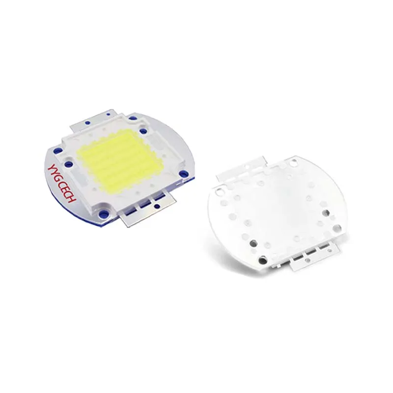80W High Power White Light LED Integrated Lamp Beads Taiwan Epistar 33MIL Chip 30V High Brightness COB Flood Light